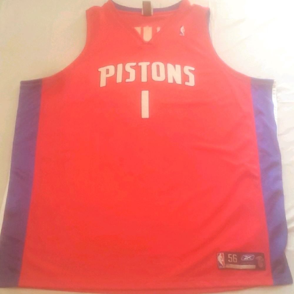 Chauncey Billups Embroidered Detroit Jersey